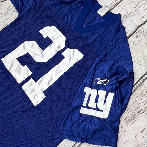 Tiki Barber New York Giants NFL Football Sports Athletic NYG Jersey - Picture 3 of 6